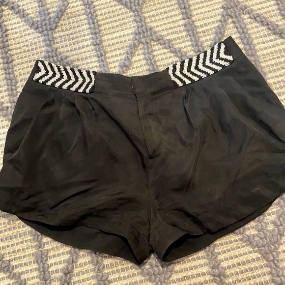 Mara Hoffman silk beaded shorts - Picture 1 of 2